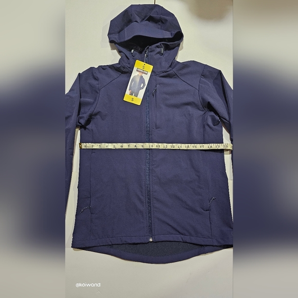 Kirkland Signature Men's Stretch Water Repellent Wind Resistance Jacket Size S - Picture 9 of 13